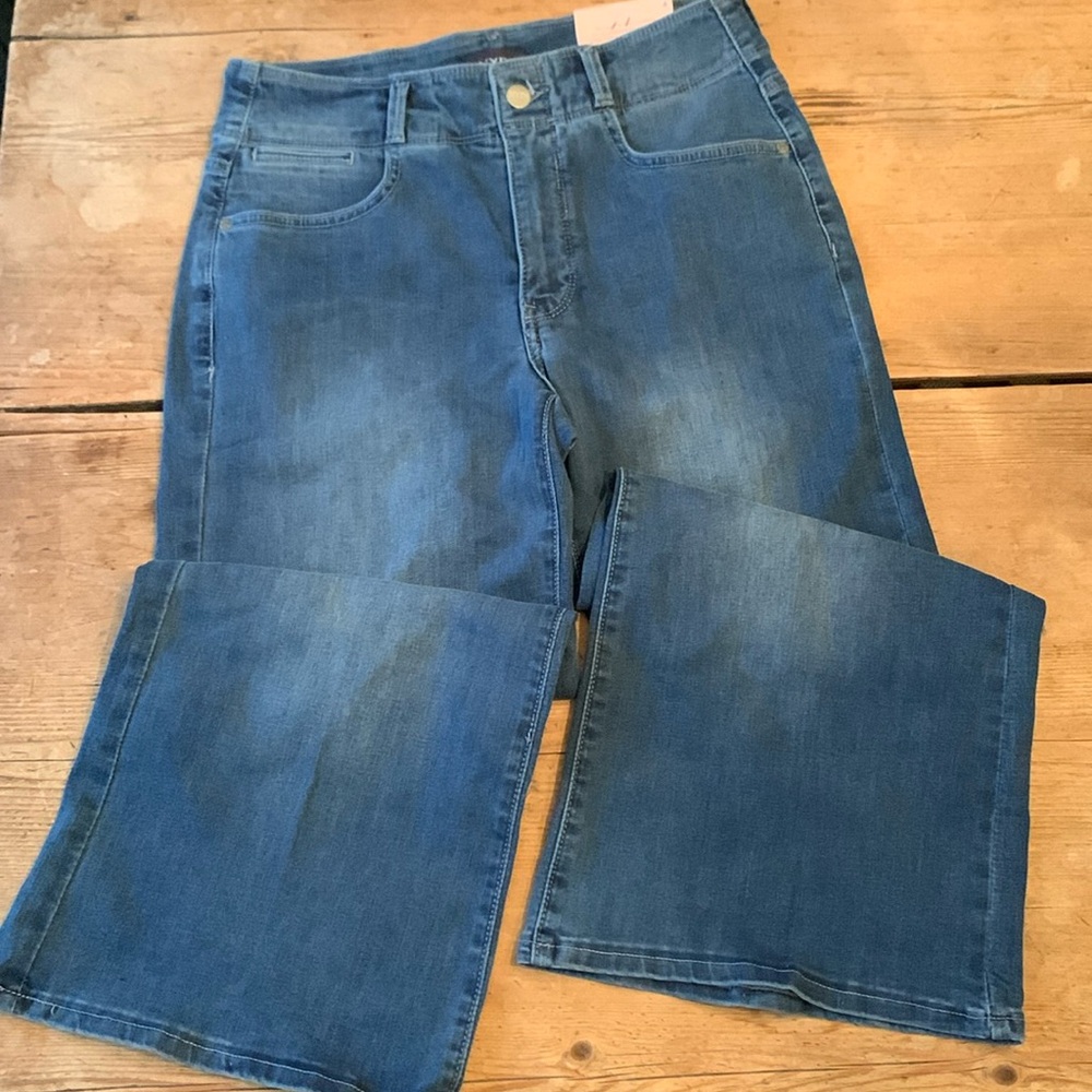 NYDJ Blue Flare & Wide Leg Jeans